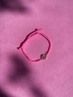 Cargar imagen en el visor de la galería, PULSERA PEACE FUCSIA
