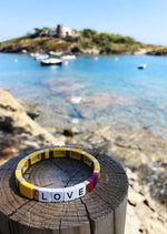 Cargar imagen en el visor de la galería, PULSERA LOVE AMARILLO
